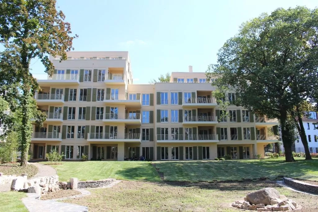 Frontansicht der Casa Philippa in Leizig