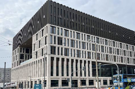 Foto vom Technischen Rathaus in Dresden