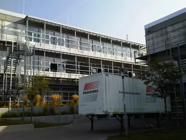 Außenansicht des Berufsschulzentrum in Heidenheim