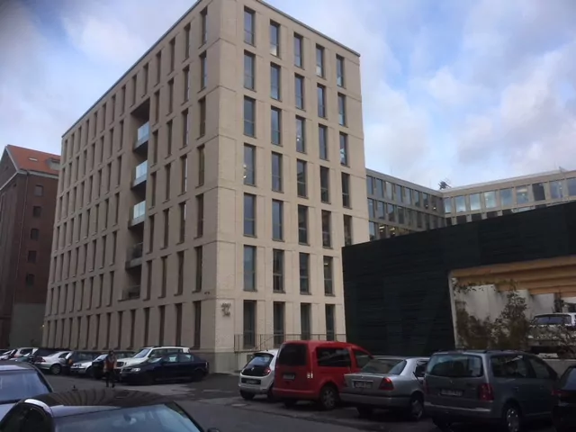 Außenansicht eines Bürogebäudes in Münster