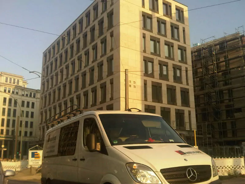 Außenansicht des ZED in Berlin