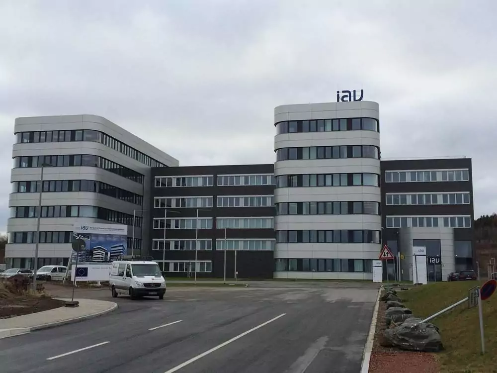 Außenansicht des Gebäudes der IAV Silberpfeil in Stollberg