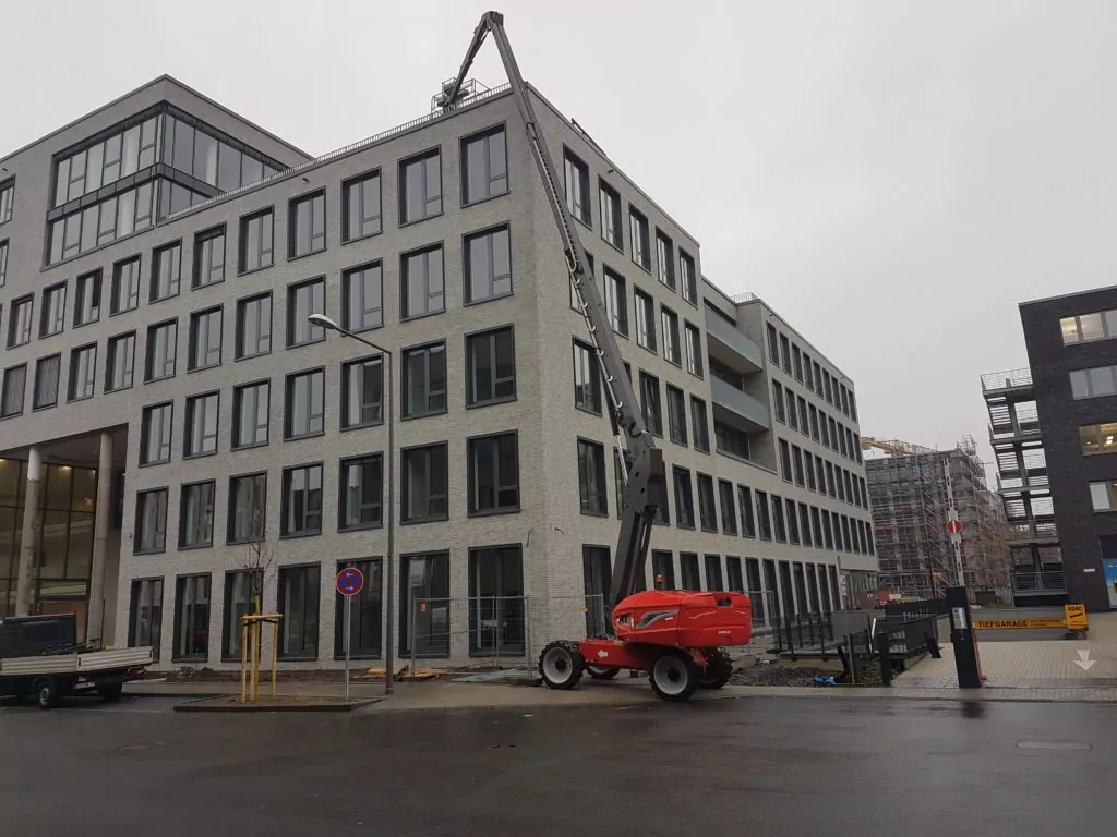 Außenansicht des Cubus in Köln